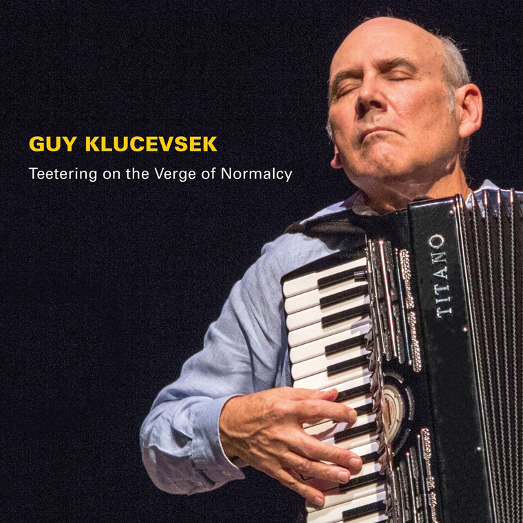 Guy Klucevsek CD cover Teetering on the Verge of Normalcy