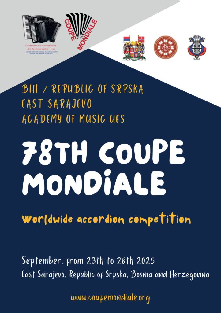 78th Coupe Mondiale 2025 poster