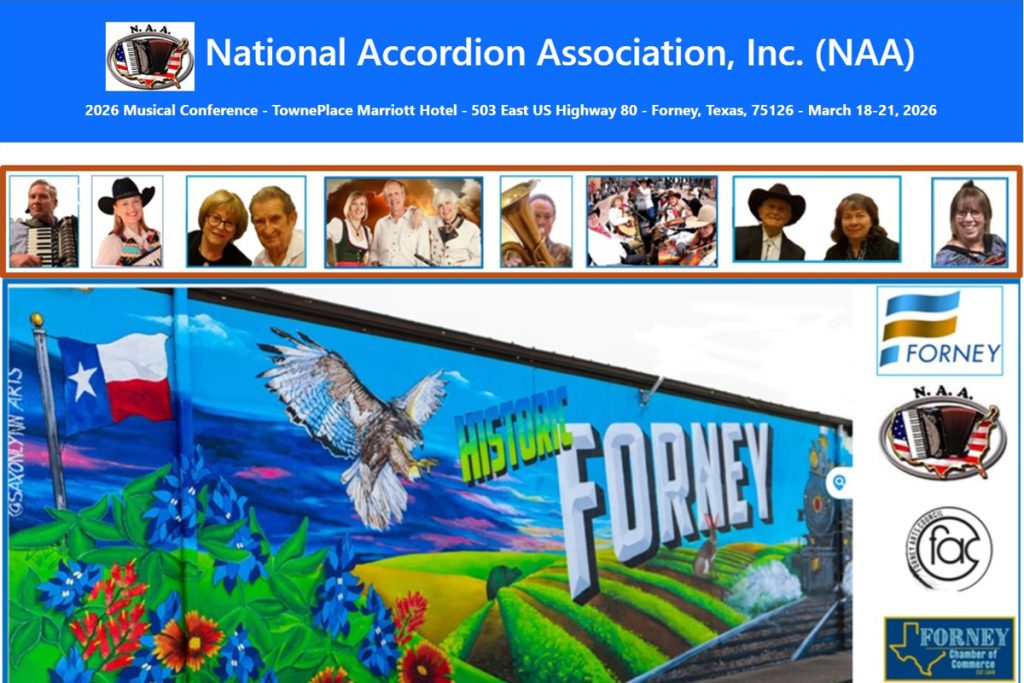NAA 2026 Accordion Convention