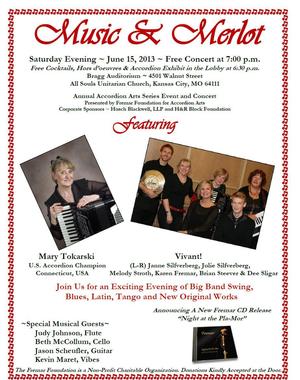 Vivant concert poster