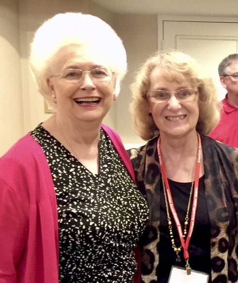 Joan Sommers and Mary Tokarski, AAA Festival 2015 in Alexandria Virginia.