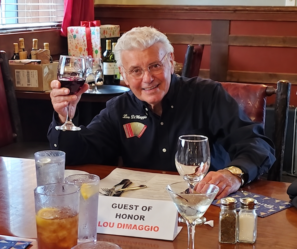 toast to Lou DiMaggio